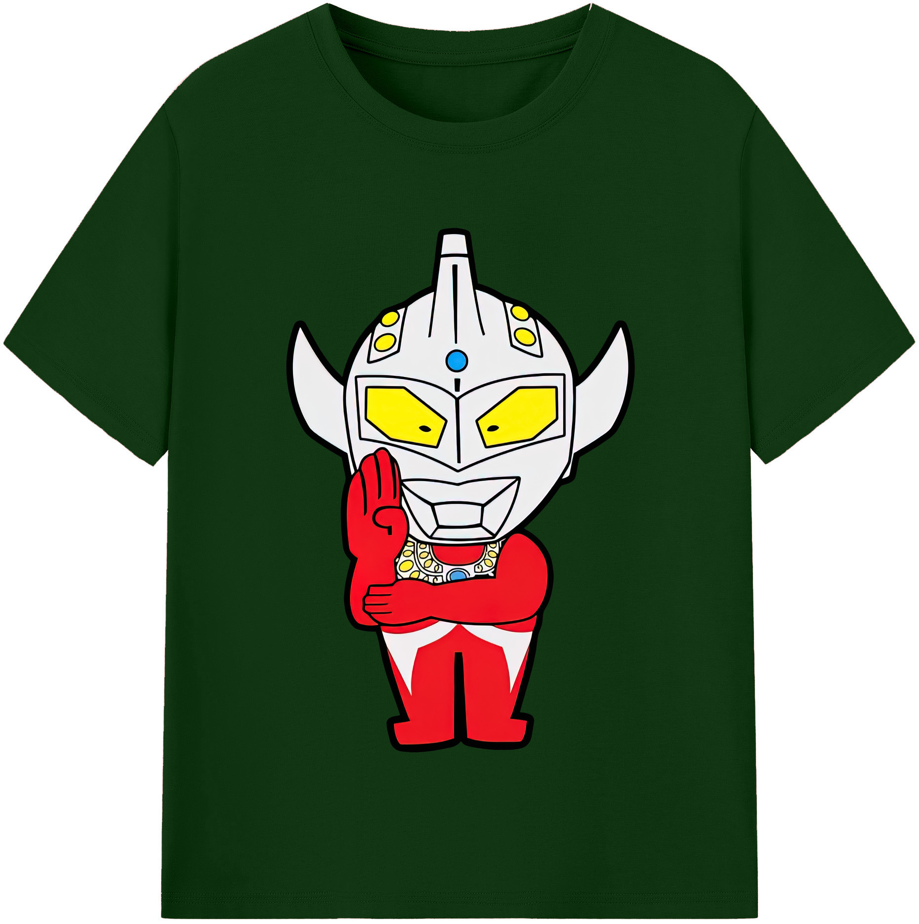（画像用） ウルトラマン Ultraman 綿100％半袖Tシャツ（フロントプリント）
